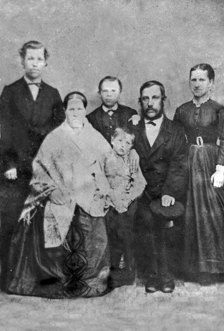 Семья Алексея Максимовича Куковерова, 1868 г.