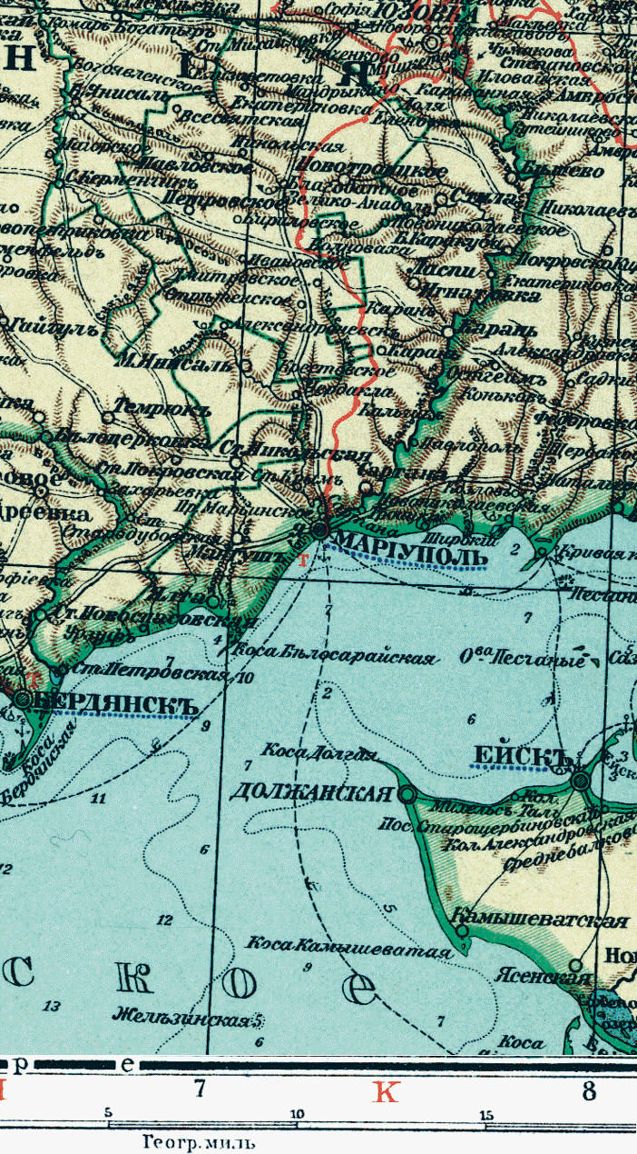 Мариупольский уезд, 1903 год
