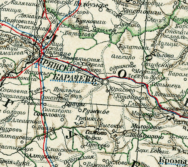 Карачевский уезд, 1903 год