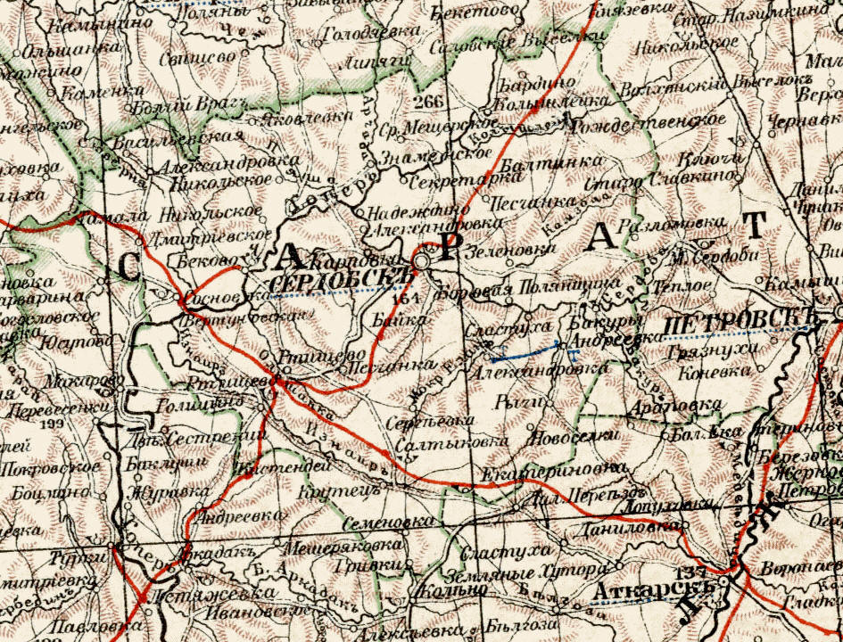 Сердобский уезд, 1903 год