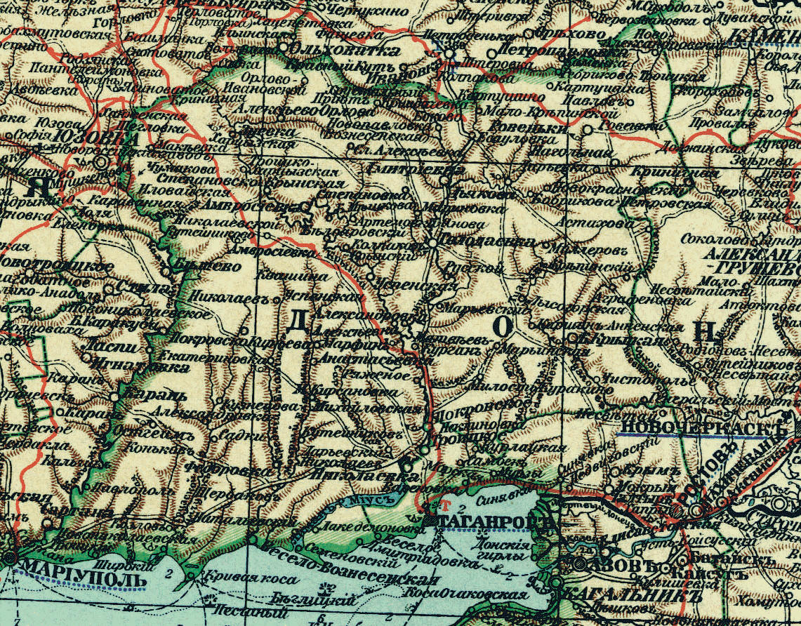 Таганрогский округ, 1903 год