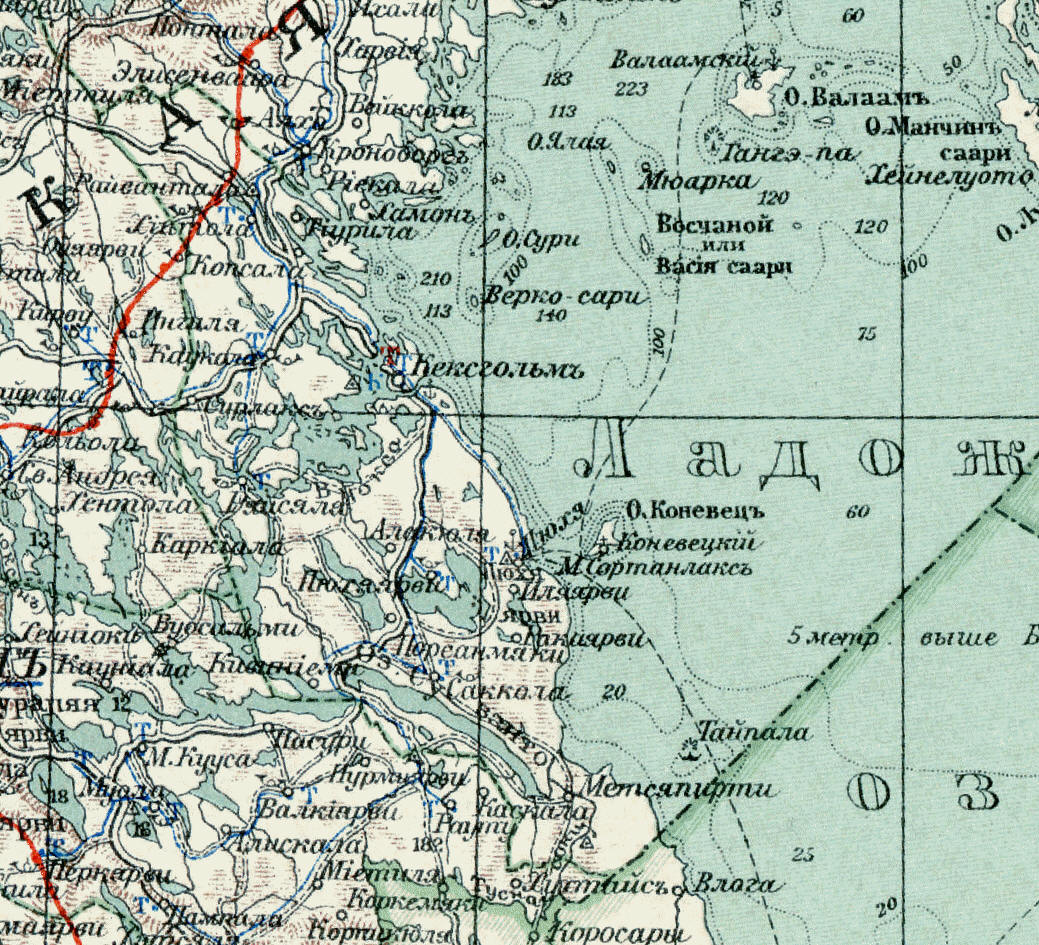 Кексгольмскiй уездъ, 1903 г.