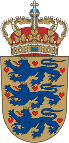 Национальный герб Дании